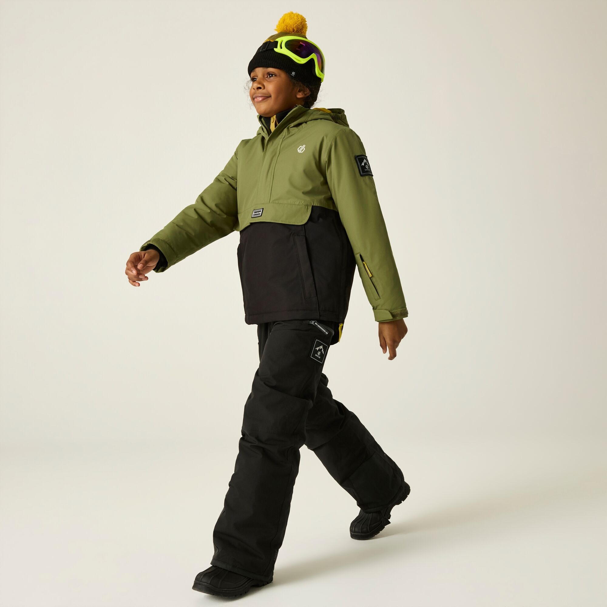 Kids' Freehand II Ski Jacket - Olive Green | Dare2B
