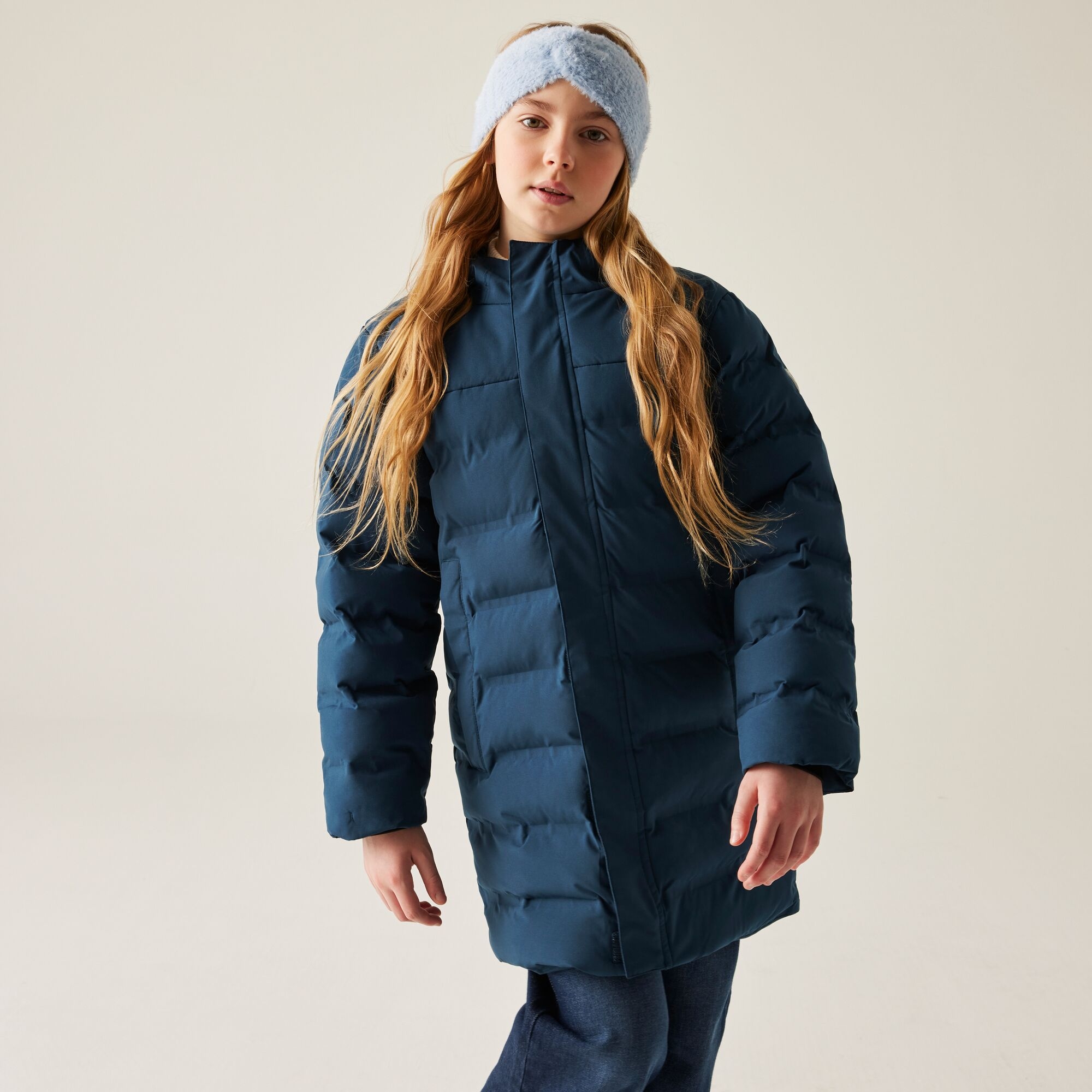 Dare 2B Unisex Kids Blue Kids’ Wander Padded Jacket Size: 7-8 Years
