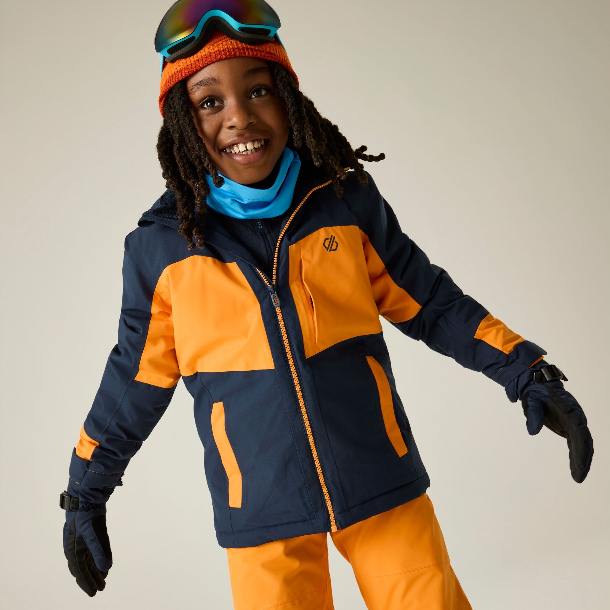 Dare 2B Unisex Kids Blue Kids’ Rip It Ski Jacket Size: 7-8 Years