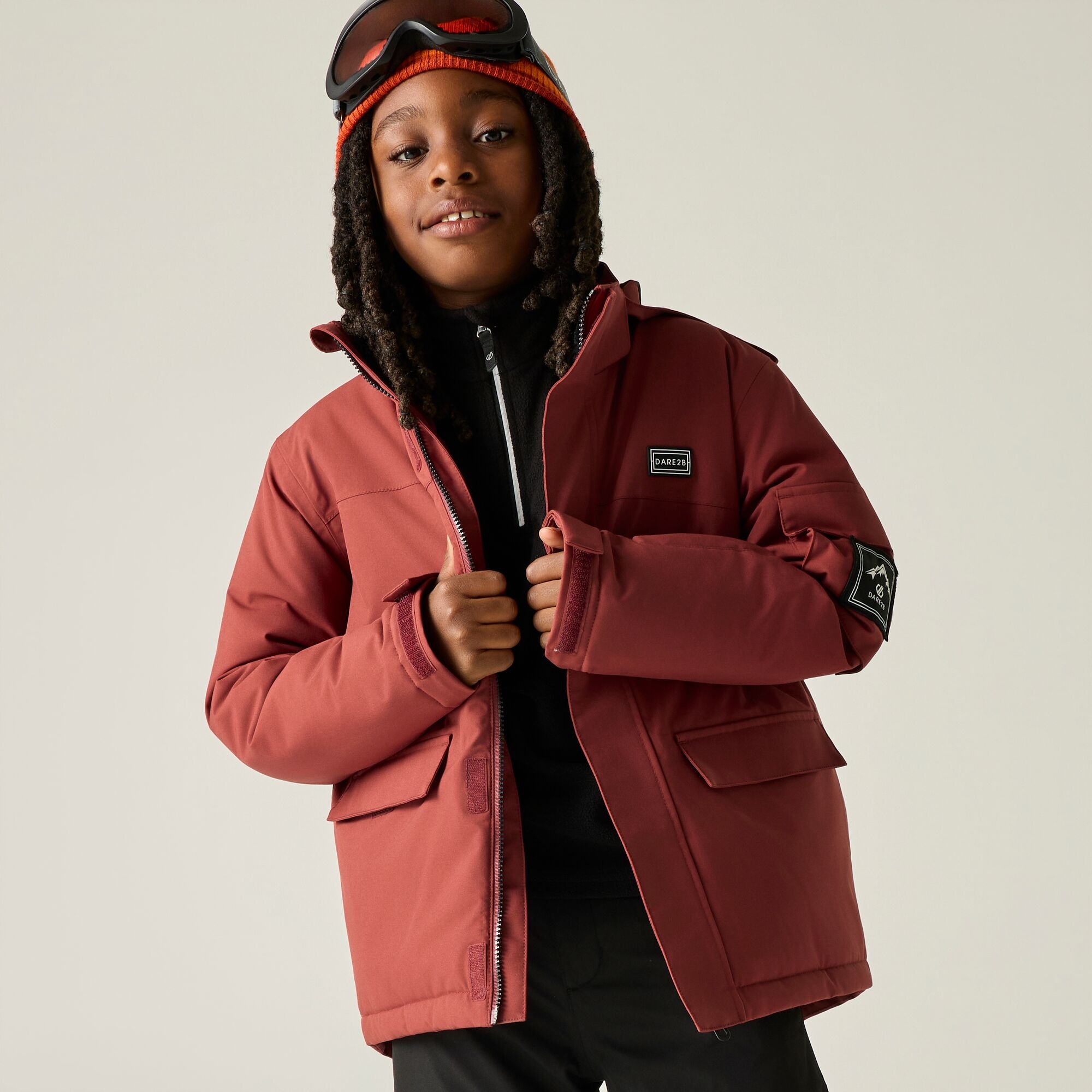 Dare 2B Unisex Kids Red Kids’ Shredder Ii Ski Jacket Size: 14 Years