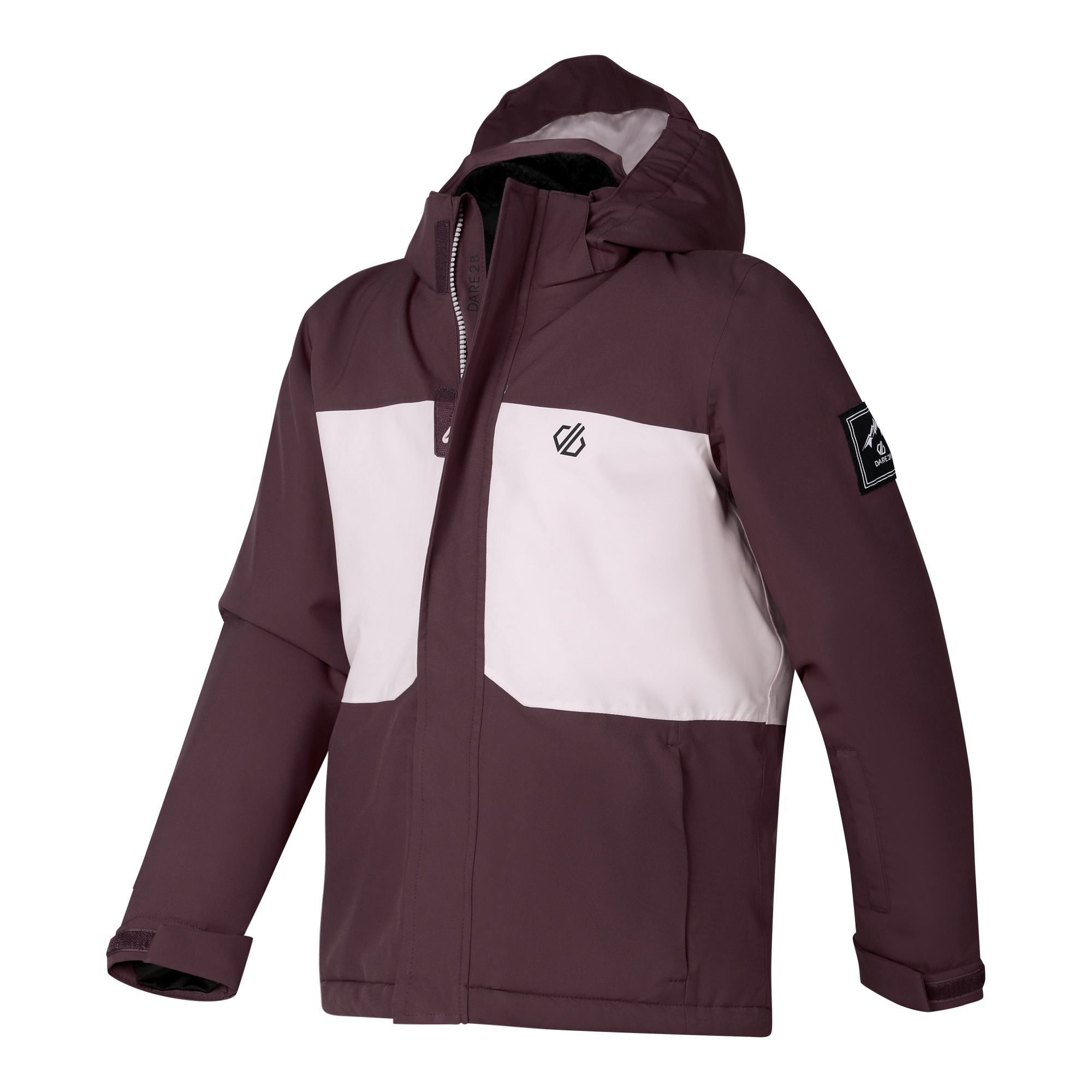 Dare2b Unisex Kids Kids Send It Ii Ski Jacket: : Huckleberry/Pink Haze Size 11-12 Years - Outdoor Action - Image 4