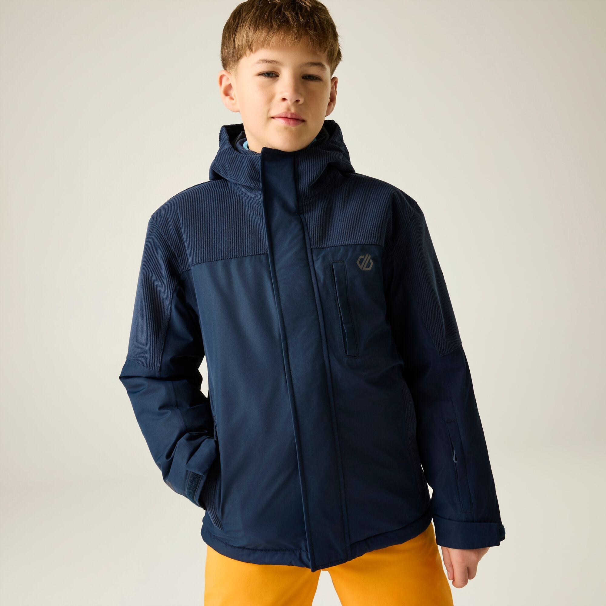 Dare 2B Kids’ Chill Ski School Jacket - Blue Size 7-8 Years - Image 3