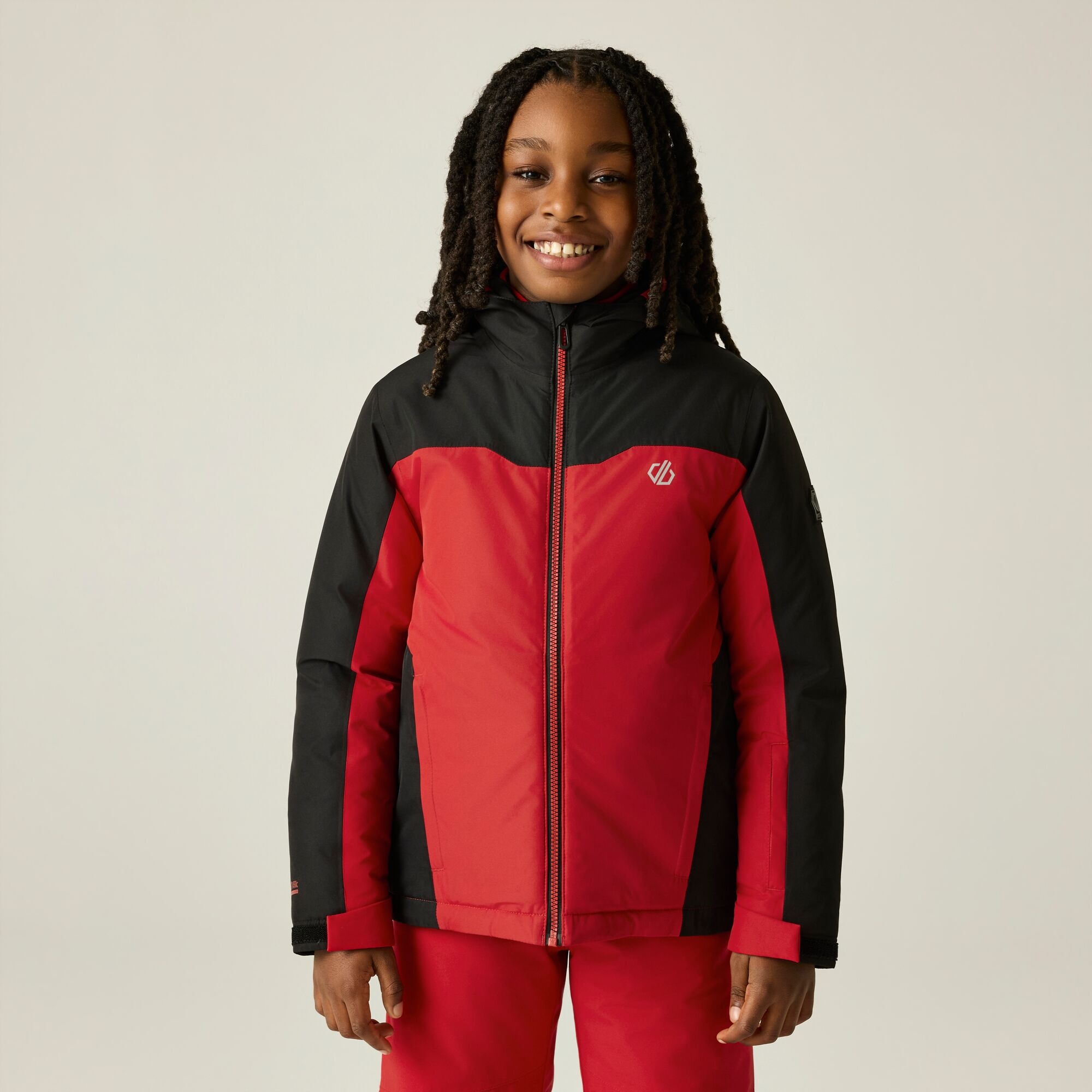 Dare 2B Unisex Kids Noir Waterproof Jacket For Children Piste - Image 3