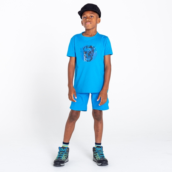 T-shirt avec Imprimé Enfant Go Beyond  Bleu