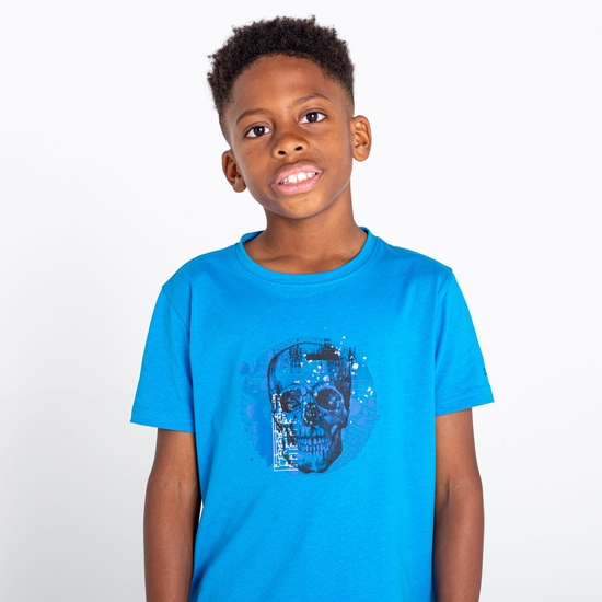 T-shirt avec Imprimé Enfant Go Beyond  Bleu