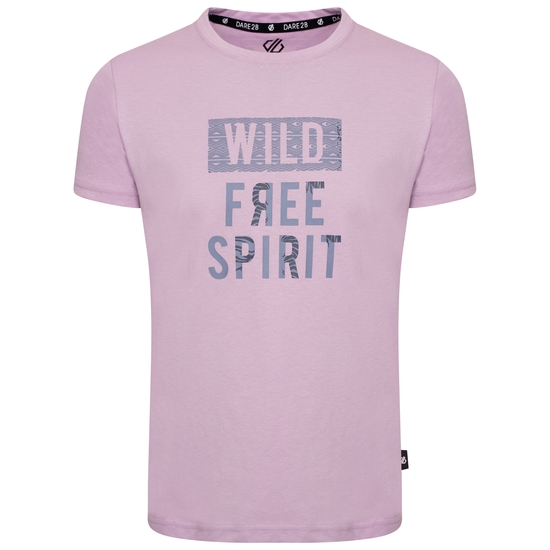 Kids' Go Beyond Graphic Tee Lupine Lavender