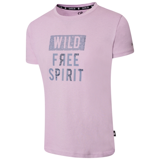Kids' Go Beyond Graphic Tee Lupine Lavender