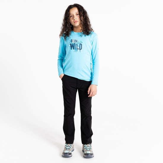 Kids' Beyond Long Sleeve T-Shirt River Blue