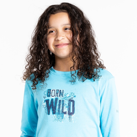 Kids' Beyond Long Sleeve T-Shirt River Blue