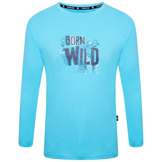 Kids' Beyond Long Sleeve T-Shirt River Blue