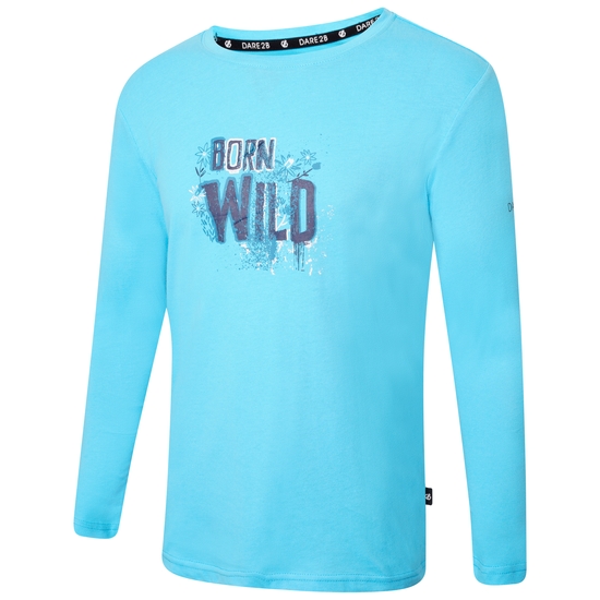 Kids' Beyond Long Sleeve T-Shirt River Blue
