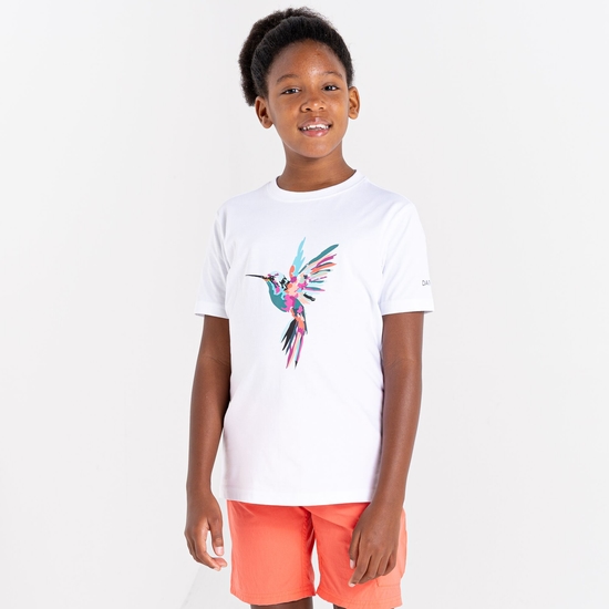 Kinder Trailblazer Grafik-T-Shirt Weiß