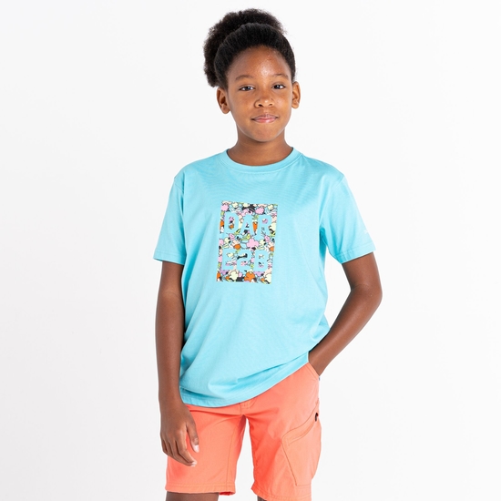 Kinder Trailblazer Grafik-T-Shirt Blau