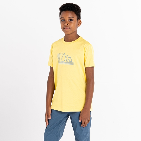 Kinder Trailblazer Grafik-T-Shirt Gelb
