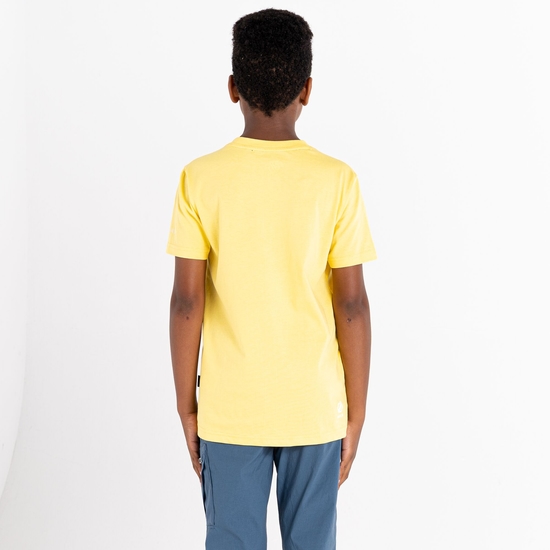 Kinder Trailblazer Grafik-T-Shirt Gelb