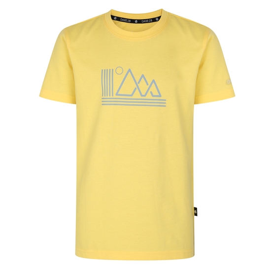 Kinder Trailblazer Grafik-T-Shirt Gelb