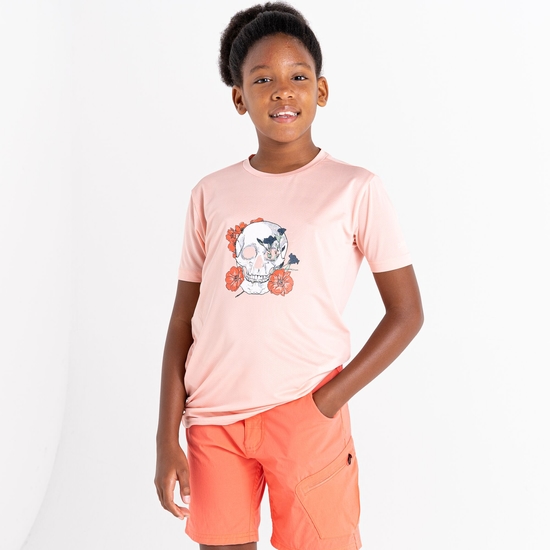 Kids' Amuse Graphic T-Shirt Apricot Blush