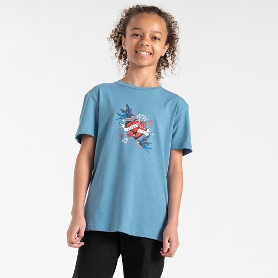 Kids' Trailblazer II T-Shirt Niagara Blue