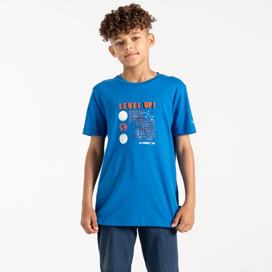Kinder Trailblazer II T-Shirt Blau