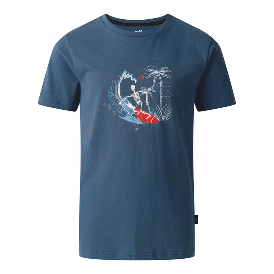 Kids' Trailblazer II T-Shirt Moonlight Denim