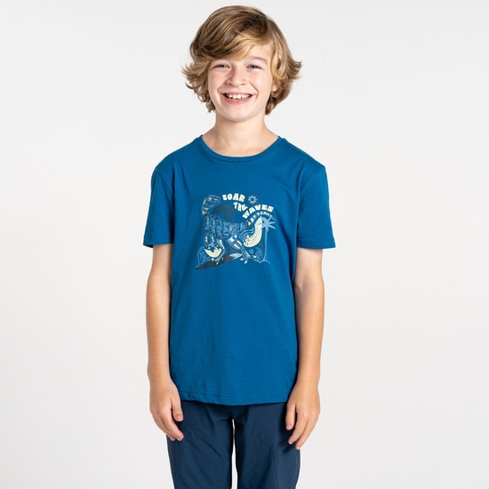T-shirt enfant Trailblazer II Bleu