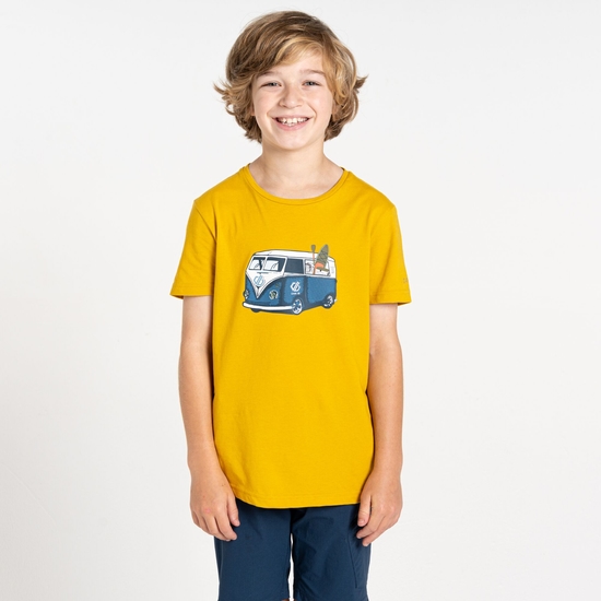 Kids' Trailblazer II T-Shirt Yellow Gold