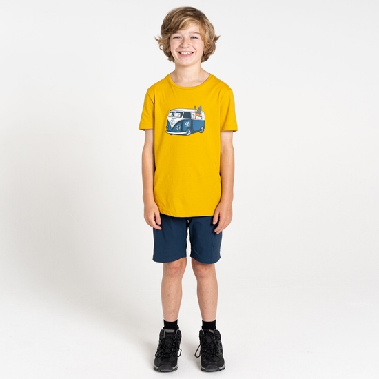 Kids' Trailblazer II T-Shirt Yellow Gold