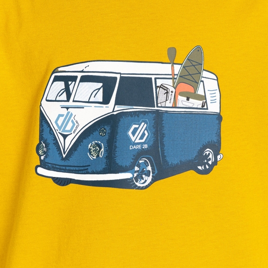 Kids' Trailblazer II T-Shirt Yellow Gold