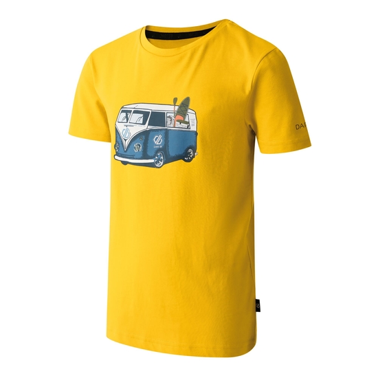 Kids' Trailblazer II T-Shirt Yellow Gold