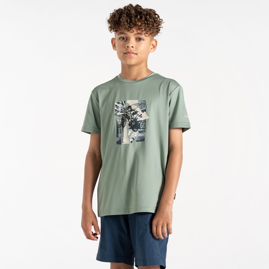 Kids' Amuse II T-Shirt Lilypad Green