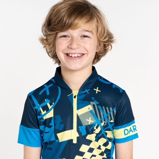 Kids' Speed Up III Jersey Moonlight Denim Graffiti 