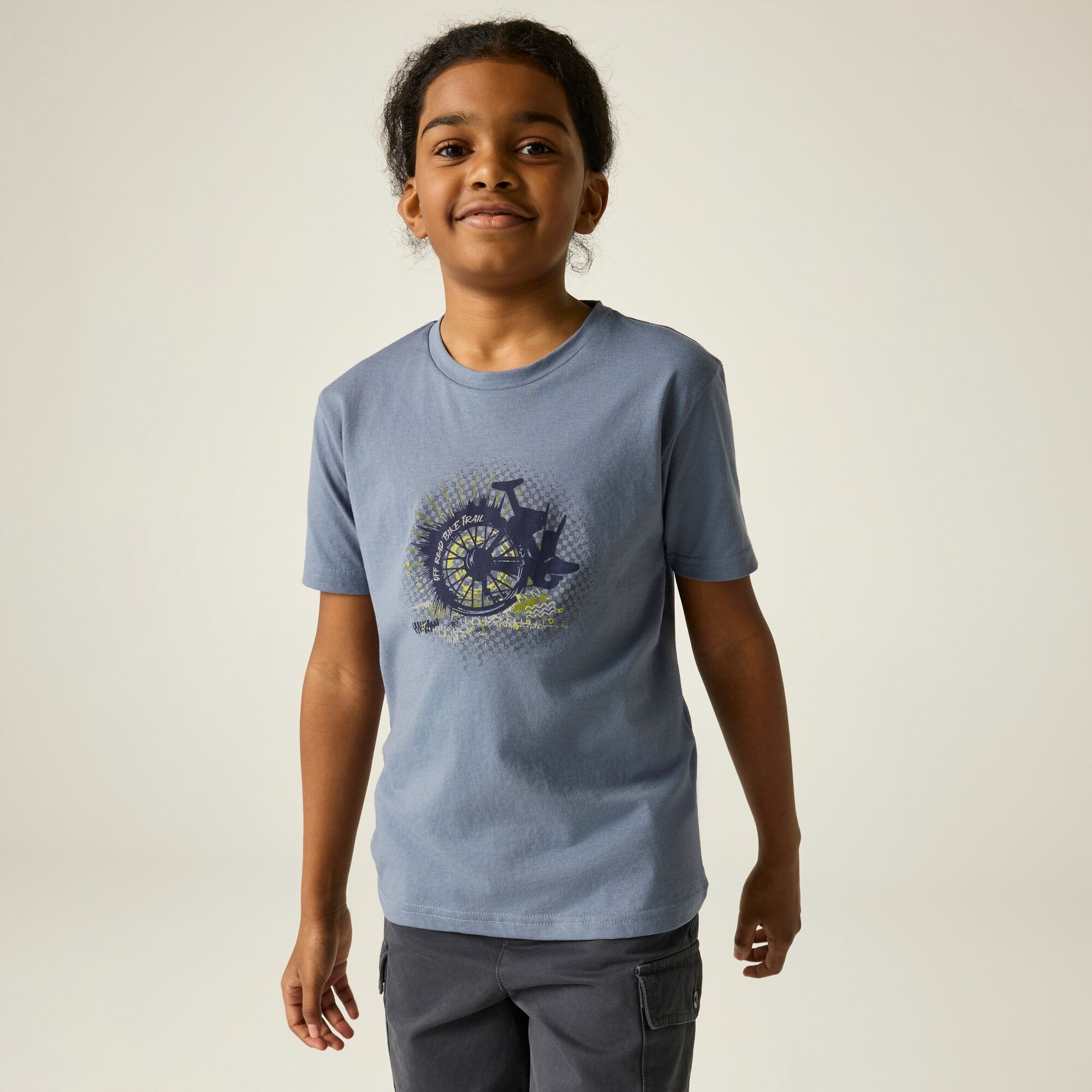 Dare 2B Unisex Kids Blue Kids’ Trailblazer Iii T-Shirt, Cotton, Cotton Size: 13 Years