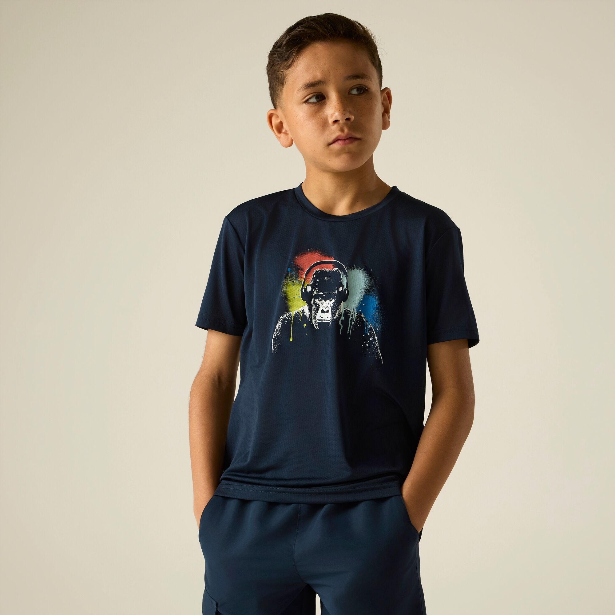 Dare 2B Unisex Kids Blue Kids’ Amuse Iii T-Shirt Size: 13 Years