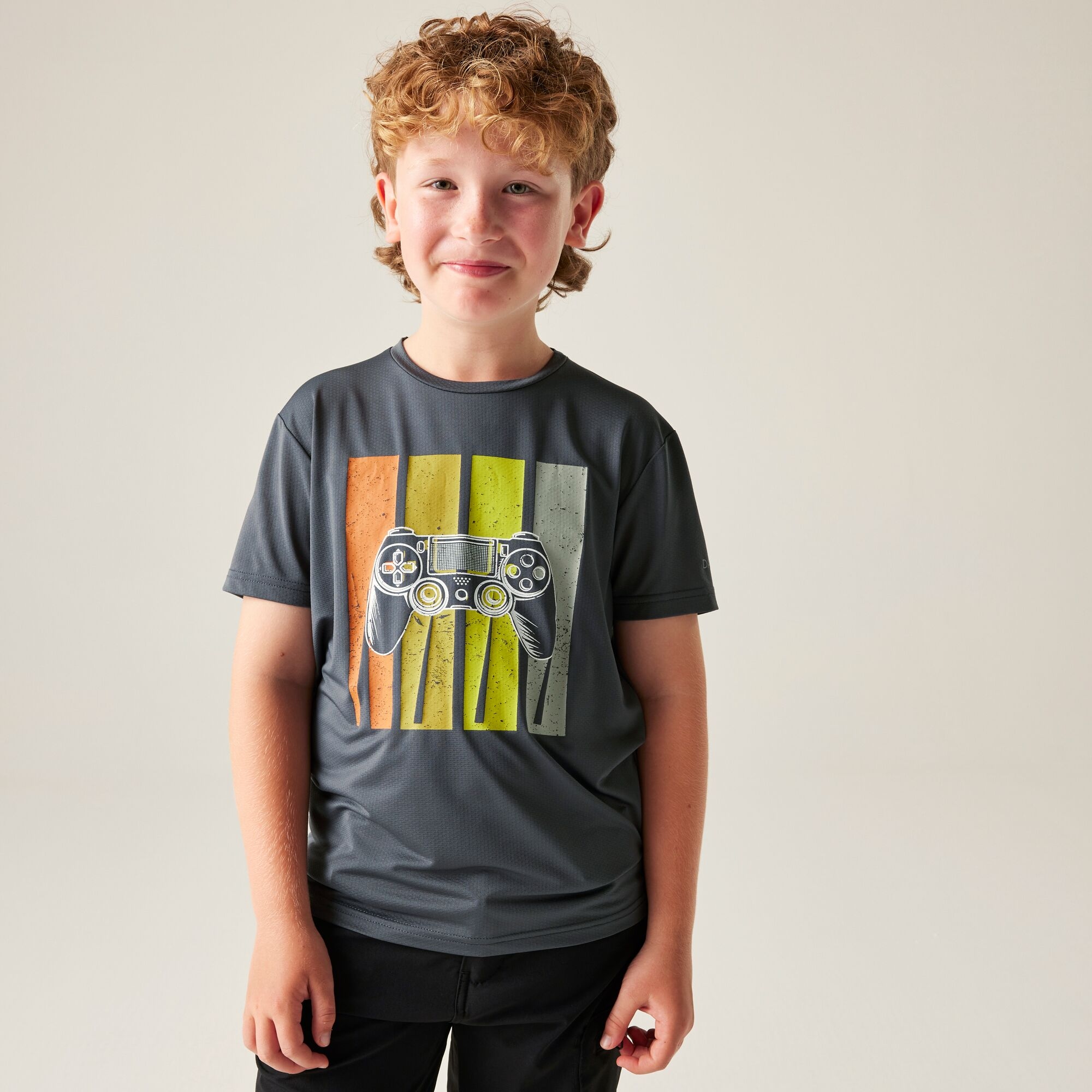 Dare 2B Unisex Kids Grey Kids’ Amuse Iii T-Shirt Size: 11-12 Years