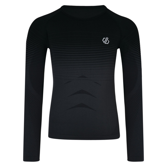 Kids' In The Zone Base Layer Set Black