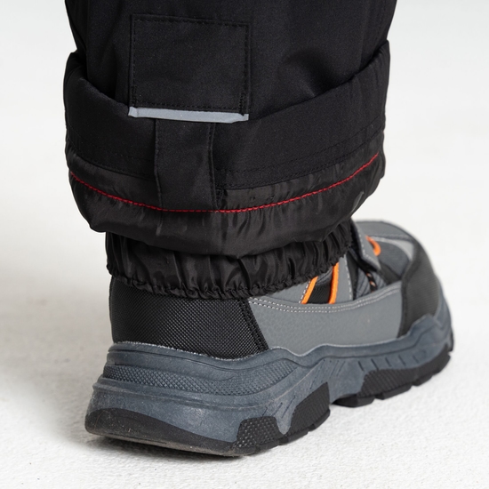 Kids' Motive Waterproof Insulated Ski Pants Black