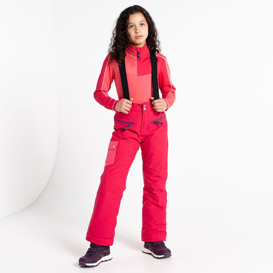 Kids' Timeout II Recycled Ski Pants Virtual Pink
