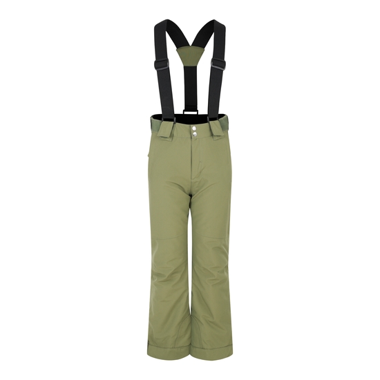 Salopette de Ski Imperméable et Isolante Enfant Outmove II Olive Verte