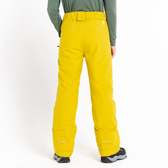 Kids' Outmove II Ski Pants Moss Yellow