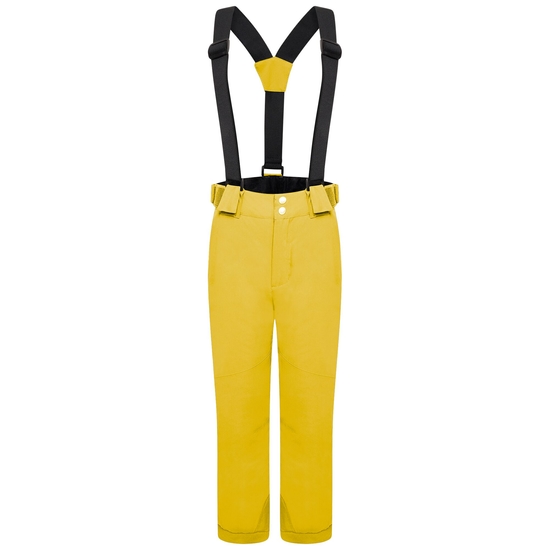 Kids' Outmove II Ski Pants Moss Yellow