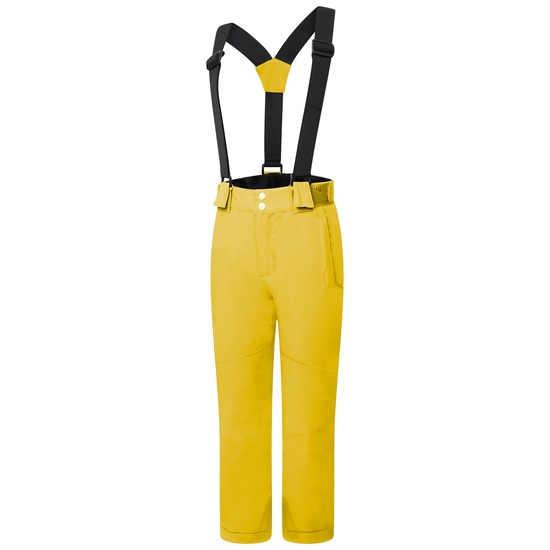 Kids' Outmove II Ski Pants Moss Yellow