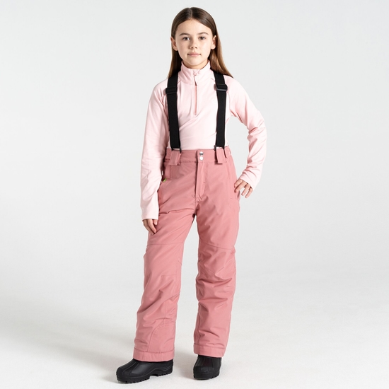 Salopette de Ski Imperméable et Isolante Enfant Outmove II Rose Poussiéreux