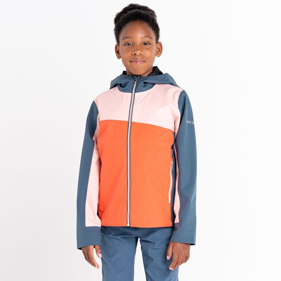 Kids' Explore Waterproof Jacket Apricot Blush
