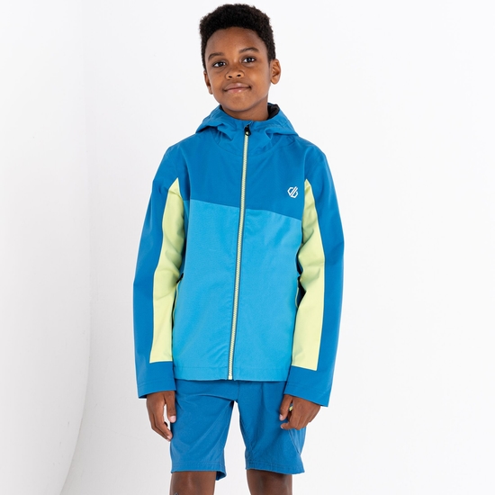 Kids' Explore Waterproof Jacket Deep Water