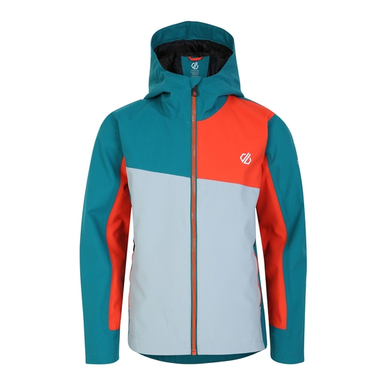 Veste imperméable Enfant Explore Rouge Vert