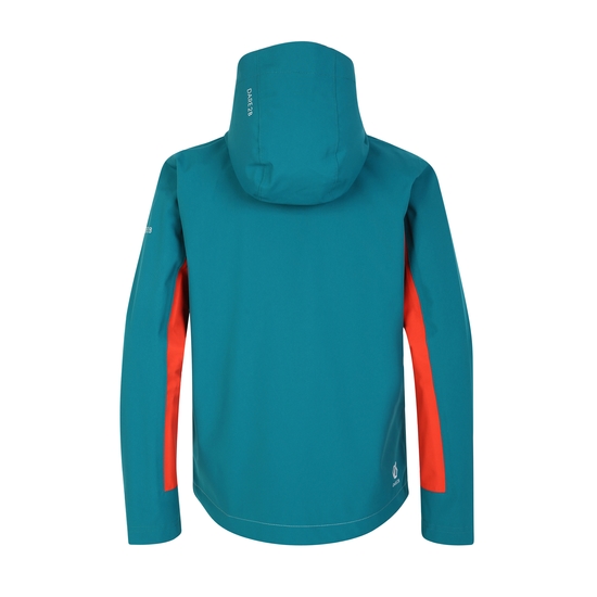 Veste imperméable Enfant Explore Rouge Vert