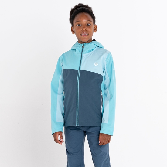 Kids' Explore Waterproof Jacket Sea Jet Blue