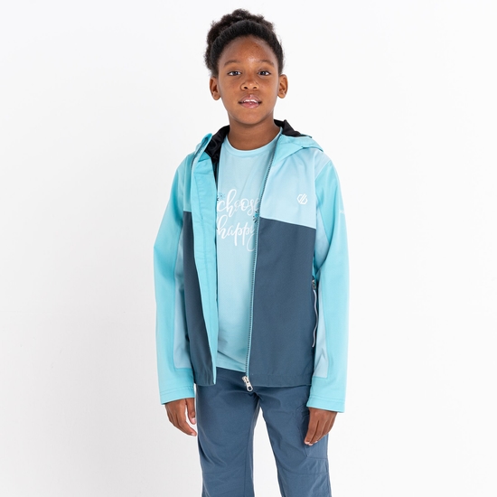 Kids' Explore Waterproof Jacket Sea Jet Blue
