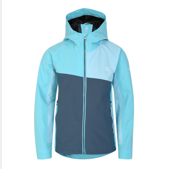 Kids' Explore Waterproof Jacket Sea Jet Blue