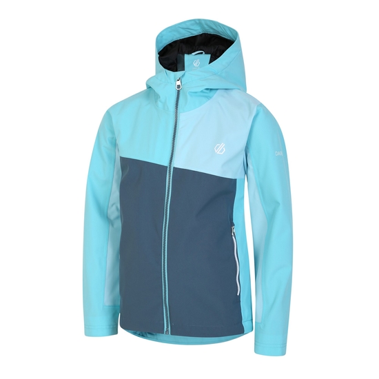 Kids' Explore Waterproof Jacket Sea Jet Blue